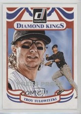 2014 Panini Donruss Diamond Kings Press Proof Silver 142/199 Troy Tulowitzki 2u3