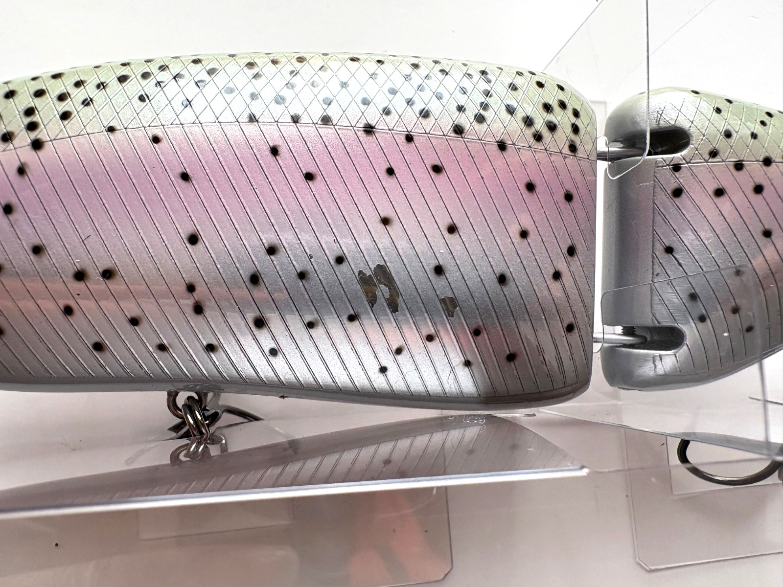 DRT KLASH 9 Low Float Rainbow Color 4oz Big Swimbait Good Condition  #e40 - Image 6