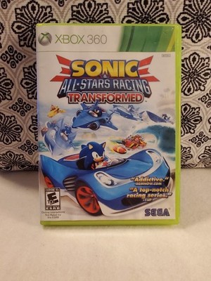 Microsoft Xbox 360 Sonic & All-Stars Racing Transformed, Complete in Box