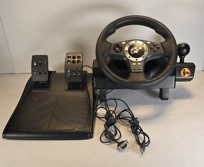 Logitech EUJ11 Driving Force Pro racing steering wheel controller pedal PS2 PS3 