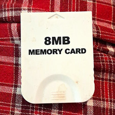 8MB 8 MB Memory Card for Sony PlayStation 2 PS2 - White, SCPH-1020
