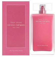 FLEUR MUSC * Narciso Rodriguez 3.3 oz / 100 ml Eau de Toilette Women Perfume
