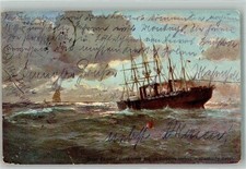 38177181 - Dampfsegler Great Eastern sucht 1866 d.i. Vorjahr verlorene