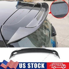 FOR GOLF 6 VI MK6 R20 GTI 10-13 CARBON STYLE REAR TRUNK ROOF SPOILER WING ABS