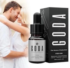 GODA for Him Magnetic Pheromone Cologne for Men Ignites Desire 15 ml New Sealed