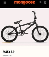 Mongoose Index 1.0 20 FreestyleBike - Black ~...