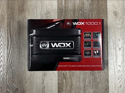 NEW DB Drive 1 Ohm Mono Block Class-D 1000 Watts RMS Amplifier WDX1000.1