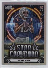2024 Topps Cosmic Chrome Star Command Drake Maye #SC-17 Rookie RC