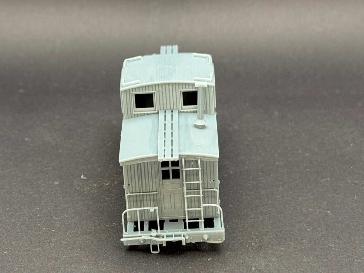Gato Model Works HOn3 D&RGW Short Caboose Kit - Optional Interior
