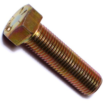 25 PCS 014973253165 Grade 8 Fine Hex Cap Screws 7/1620 x 11/2 Yellow Fasten