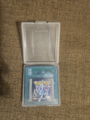 Pokemon Crystal Game Boy Color AUTHENTIC TESTED WORKS PERFECT