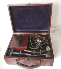 ANTIKER "VioRay" VIOLETTSTRAHL PLASMA GENERATOR QUACKSALBER MEDIZINISCHE MASCHINE. 