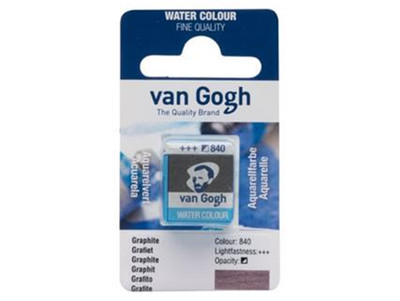 Watercolor In 1/2 Godet Color Sr.metal Graphite