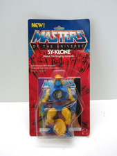 MOTU VINTAGE SY-KLONE CLEAR Masters of the Universe MOC Sealed figure He-Man