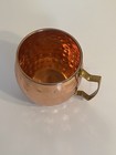 Set Of 4 Copper Moscow Mule Mug Set W/Straws & Shot Glass. 16 Oz Barrel Shaped — photo 5