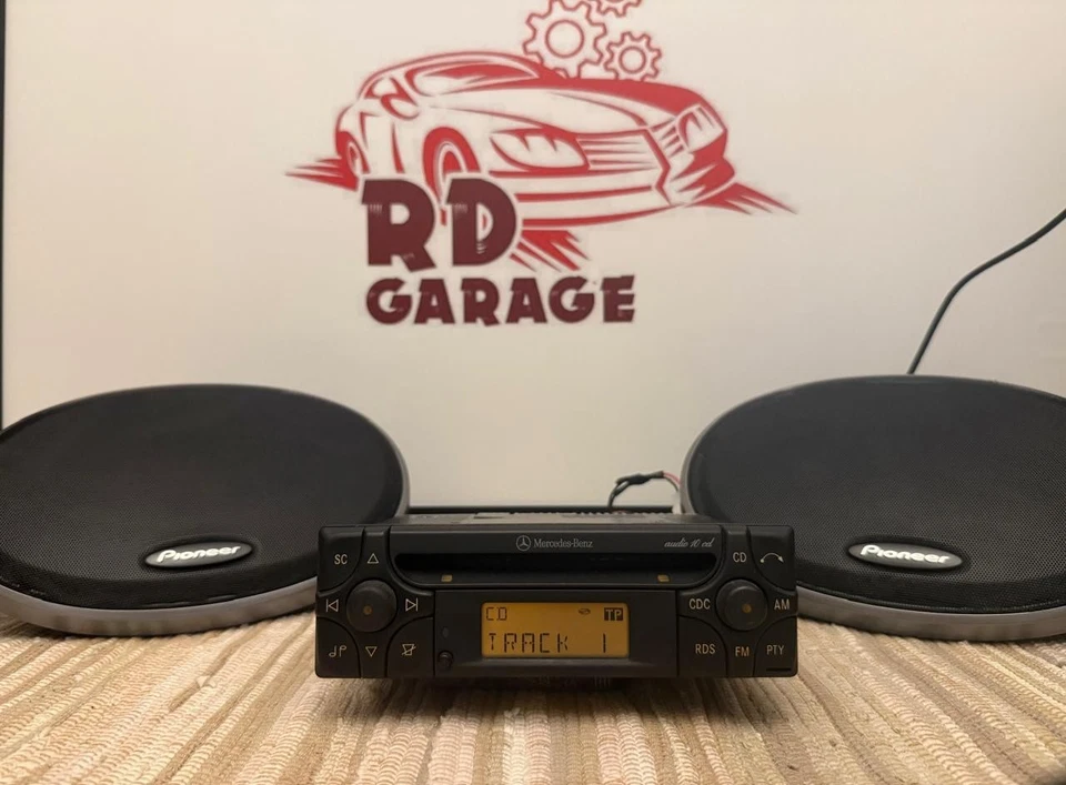 Original Mercedes Audio 10 CD MF-2199 Car RDS Radio OEM - Bild 1 von 4