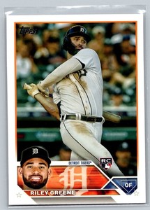 2023 Topps #31 Riley Greene Detroit Tigers  RC Rookie