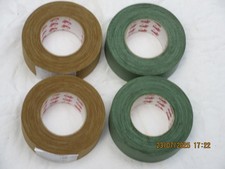 4x British Army Scapa Sniper Tape,Gewebe Klebeband,50mm breit,50M Rolle