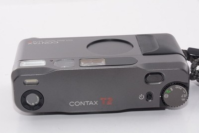 N.MINT] Contax T2 Titan Black Carl Zeiss Sonnar 38mm F2.8T
