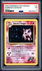 Pokemon Sabrina's Gengar Gym Heroes Unlimited 14/132 Holo PSA 1