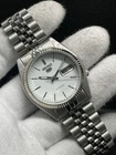 Vintage Seiko 5 Automatic 7009-3111 SNXJ-89 Silver Tone Fluted Bezel Men's Watch