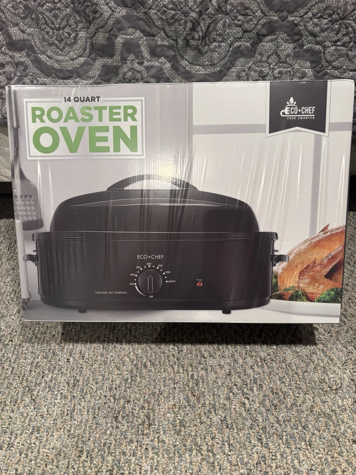 ECO+CHEF 14 Quart Roaster Oven Stainless Steel Turkey Roasting Pan
Opens in a new window or tab
