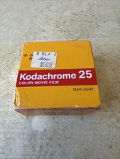 Kodachrome 25 Color Movie Film Daylight Double 8mm Roll Expired