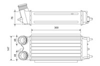 LadeluftküHler Valeo 818242 FüR Fiesta CB1 Ford Jk Max Ccn 6 Van Ka 3 Uk Fk B460