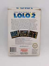 Adventures of Lolo 2- Nintendo Entertainment System (NES, 1991 PAL) Complete CIB