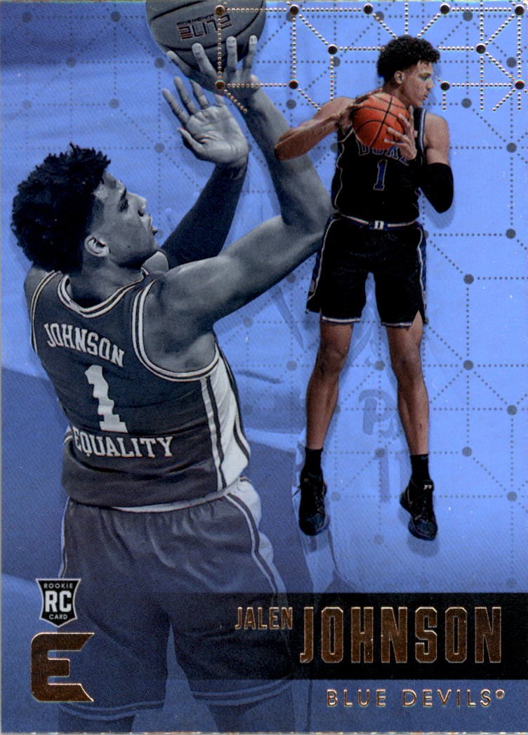 2021-22 Panini Chronicles Draft Picks #113 Jalen Johnson Essentials - BSK