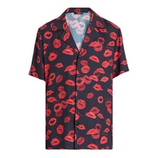 Nwt Balmain - Sz 50 Mens Kiss Print Relaxed-F...