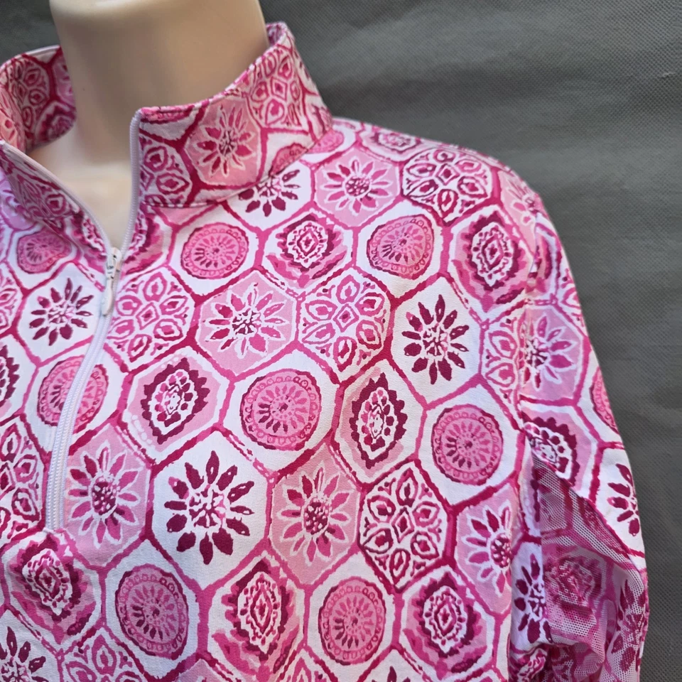 Pulôver IBKUL Terra manga longa com zíper pescoço simulado tênis dourado tamanho grande - Imagem 3 de 4