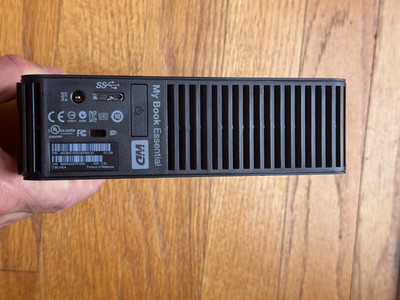 Western Digital WD External My Book Essential 2TB USB3 WDBACW0020HBK-01
