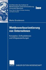 Wettbewerbsorientierung von Unternehmen Marko...
