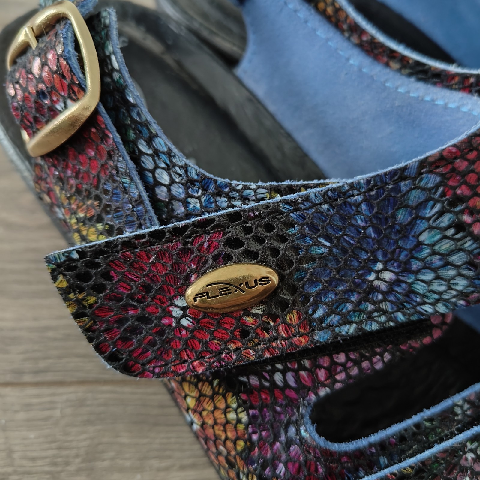 Flexus Spring Step Anatomic Sandals Multicolor Le… - image 6