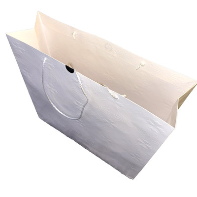 (Lot of 3x) Chrome Hearts St Barths LARGE White All-over Print Shopping Bags