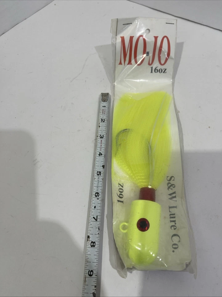 MO JO 16oz S&W Co. Saltwater Jig Lure Fishing - Image 2 of 4