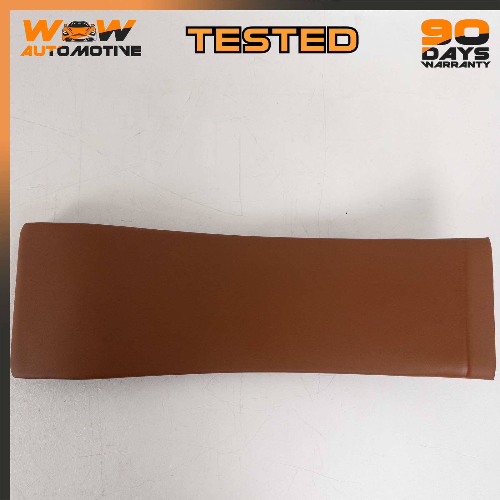 14-19 BENTLEY FLYING SPUR REAR ROOF HEADLINER COVER TRIM BROWN 4W0867542 OEM