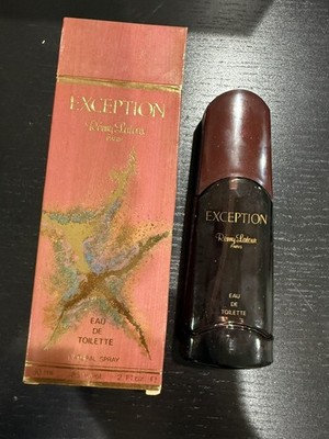 EXCEPTION by Remy Latour Paris for Women 2 oz EAU DE TOILETTE 1994 VERY RARE