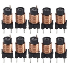 Reliable Adjustable High Frequency Inductor Ferrite Core 12T Turns Pack Of 10