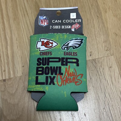2025 Super Bowl 59 LIX Can Cooler Koozie Eagles Chiefs NOLA-EXCLUSIVE ...