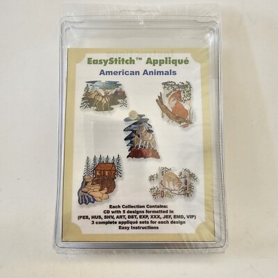 Dalco Easy Stitch Applique American Animals 