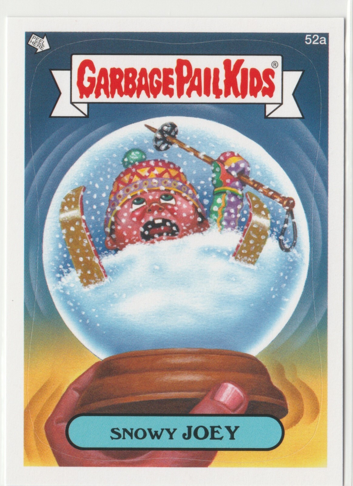 Snowy Joey #52a Garbage Pail Kids GPK 2012 Series 1 BNS1 Brand New