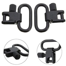 2PCS QD Rifle Gun Lockable Sling Quick Detach 1.25" Swivel Set Swivels adapter