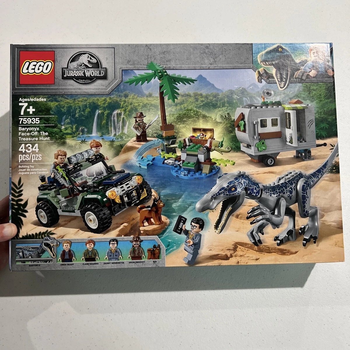 LEGO Jurassic World 75935 Baryonyx Face Off The Treasure Hunt