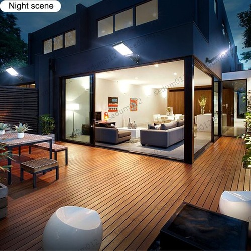 6000W LED Solar Street Wall Light Garden Lamp PIR Motion Sensor Security Outdoor - Picture 11 of 15