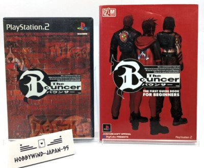 PlayStation 2 THE BOUNCER & Strategy book Set SQUARESOFT  PS2 Japan