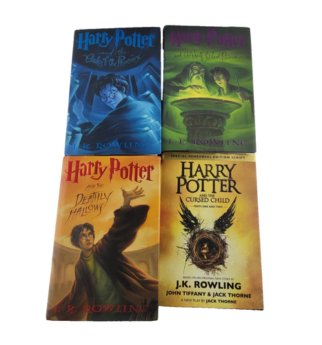 Komplettes 1. Auflage US Harry Potter Hardcover Buch Set 1-7 mit 4 Bonusbüchern - Bild 10 von 23