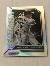 YOELQUI CESPEDES 2021 PANINI PRIZM (SILVER PRIZM) (EMERGENT) EM5