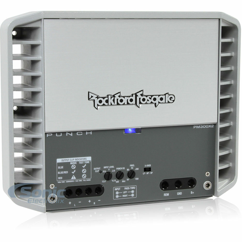 2-канальный морской усилитель Rockford Fosgate PM300X2 серии Punch класса AB 5419000₽